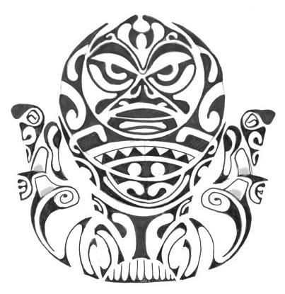 tatouage maori. Motif Polynesien Torse. Tatoo Polynesien Torse. Motif