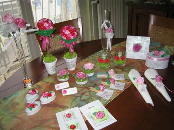 Décoration de Table Communion Décoration de Table Communion